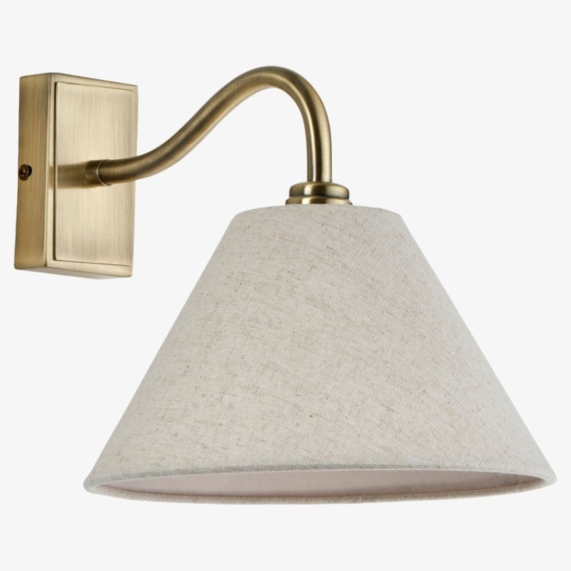 Lumweve Wall Light - Pleated Look Shade Refined Sconce for Corridor and Study T917