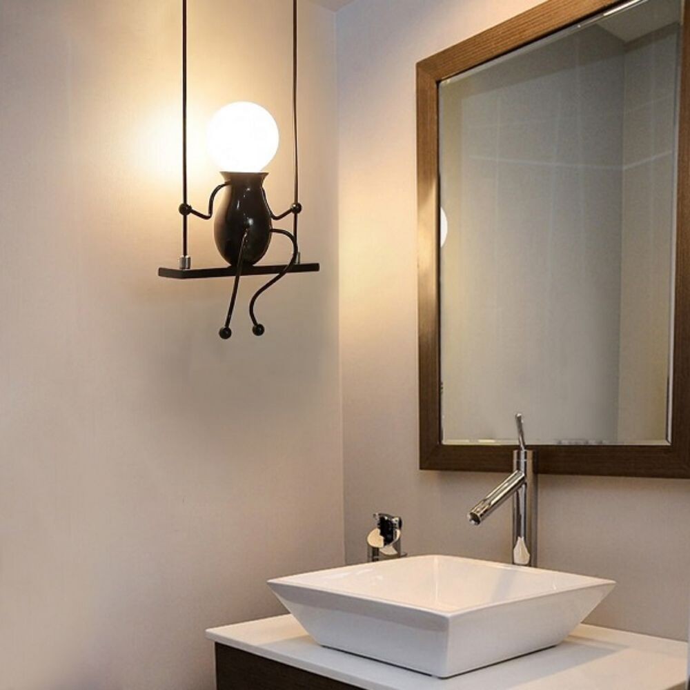 Cartoon Robot Wall Light
