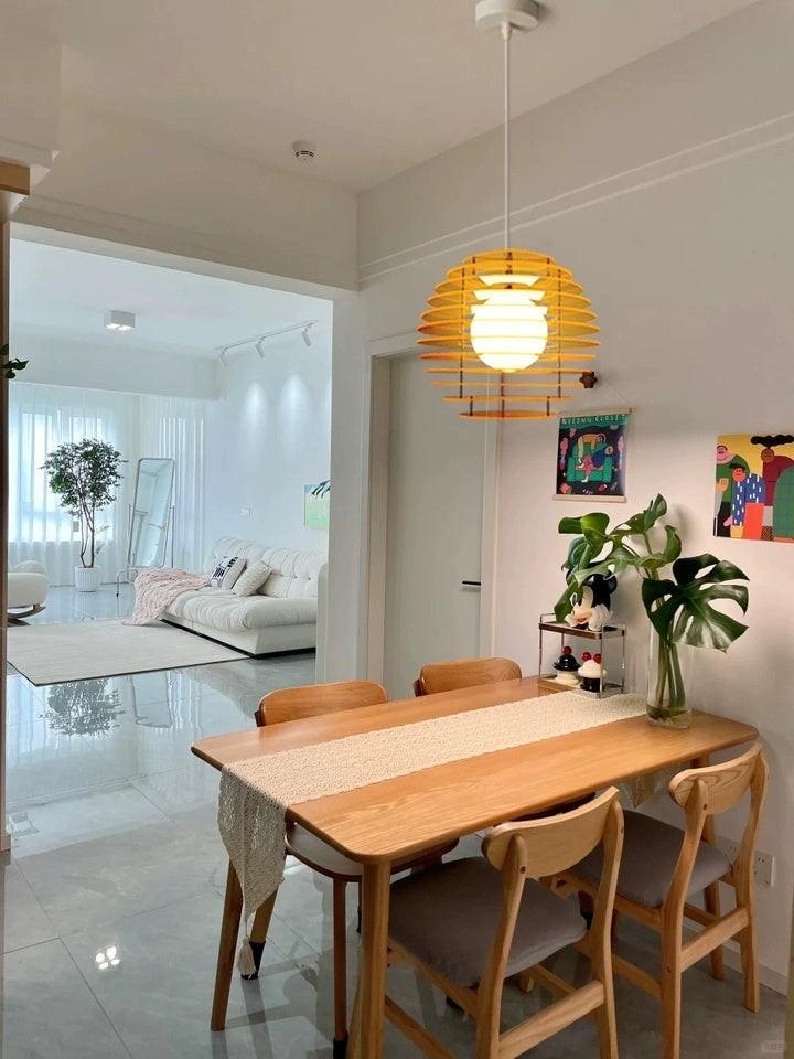 Bauhaus Memphis Acrylic Sunrise Pendant Lamp G78