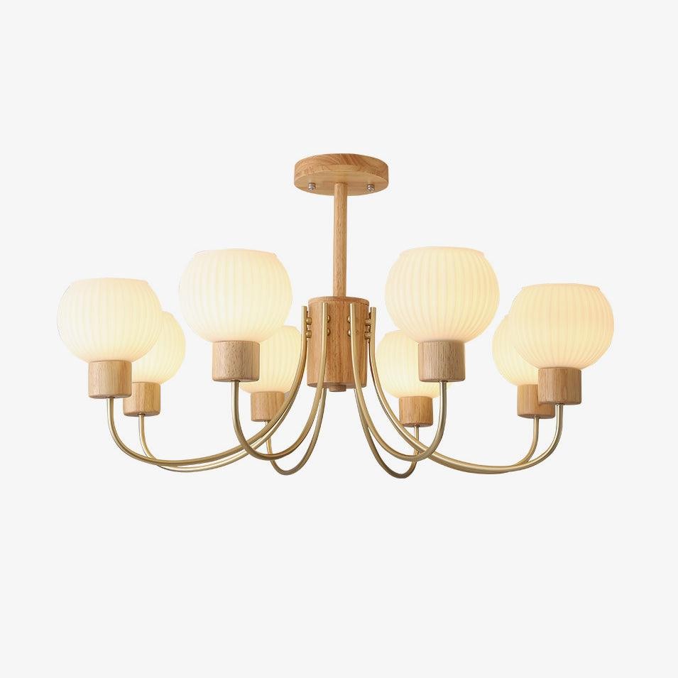 Wabi-sabi Wooden Chandelier M459