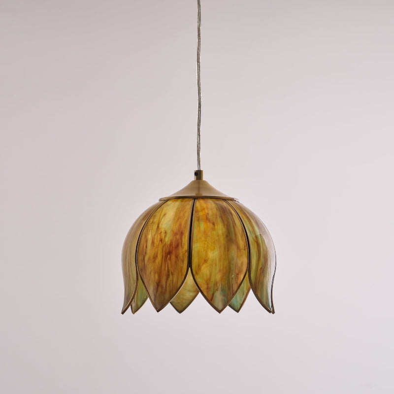 Retro Lotus Pendant Lamp T1806