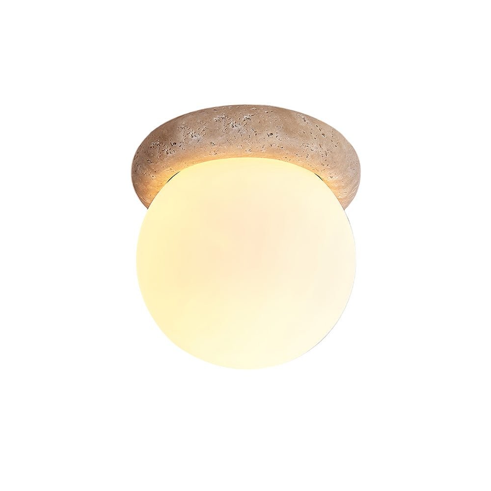 Marble Travertine Asteroid Ceiling Lamp M479
