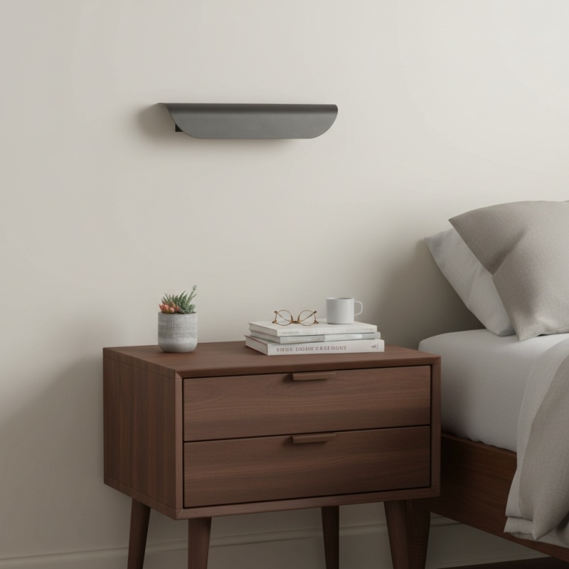 Hidra Modern Metal Wall Sconce - Minimalist Down-Light Sconce for Modern Homes T737