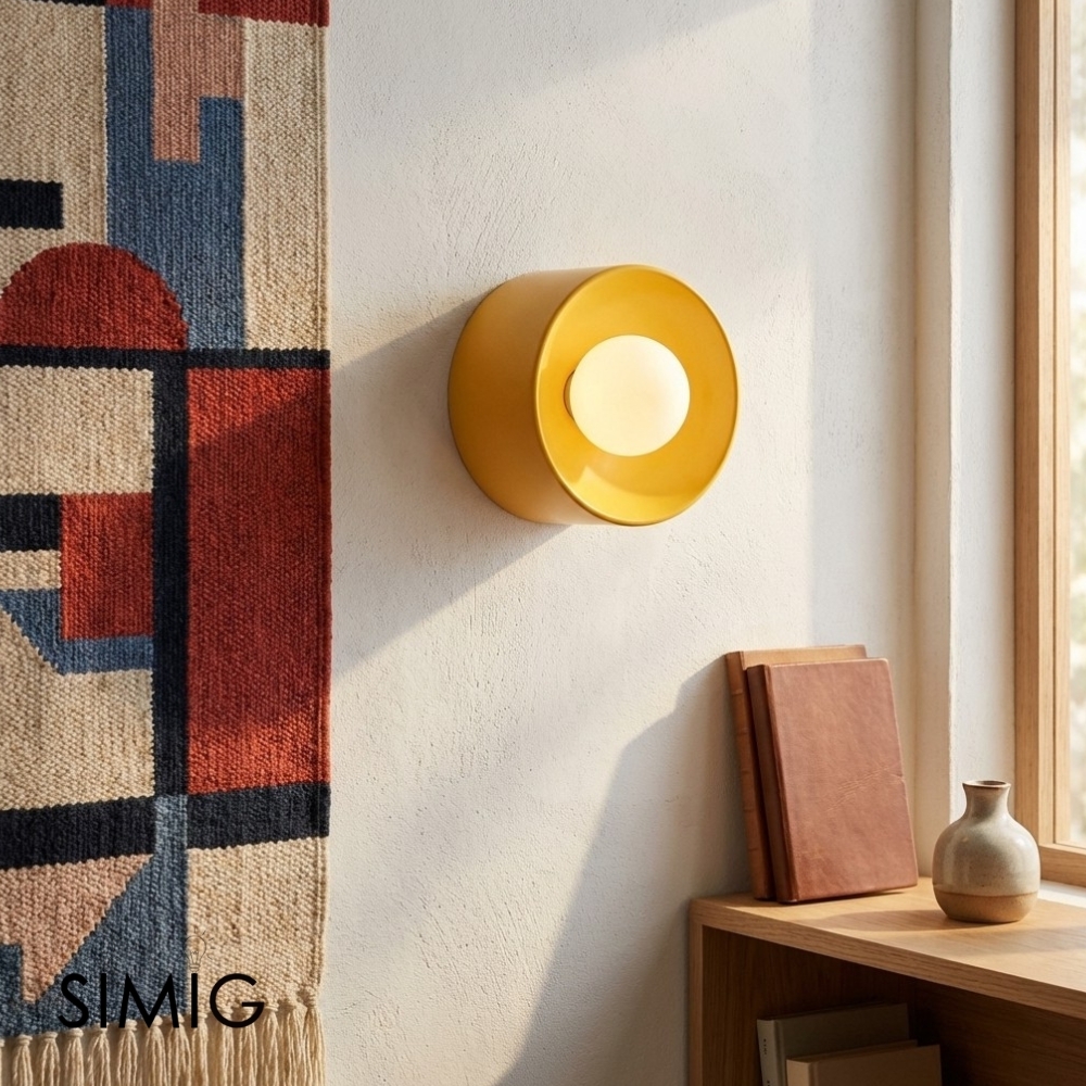 Ceranova Stylish Ceramic Wall Sconce - Contemporary Light for Bedroom T499