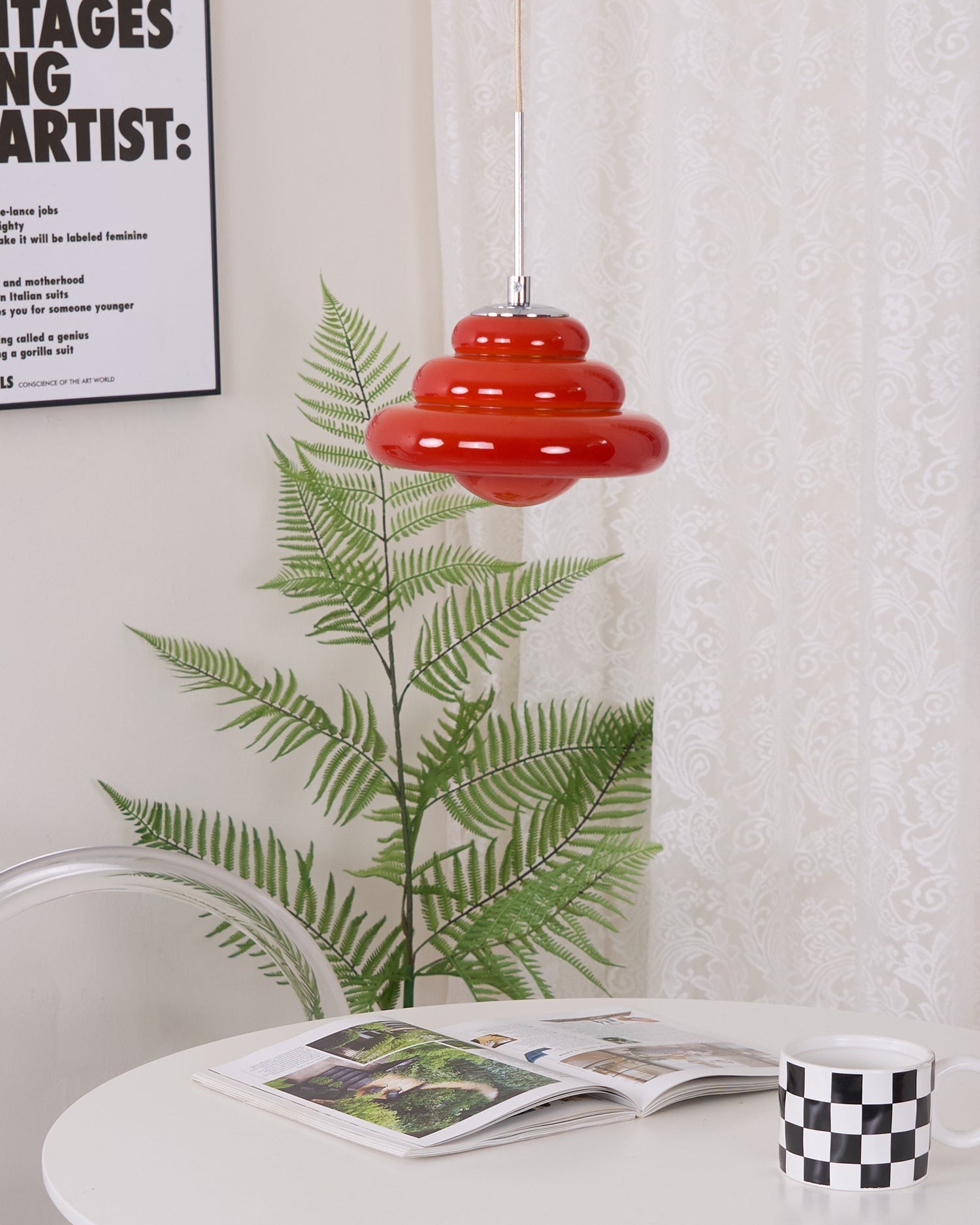 Cream Cloud Pendant Lamp P011