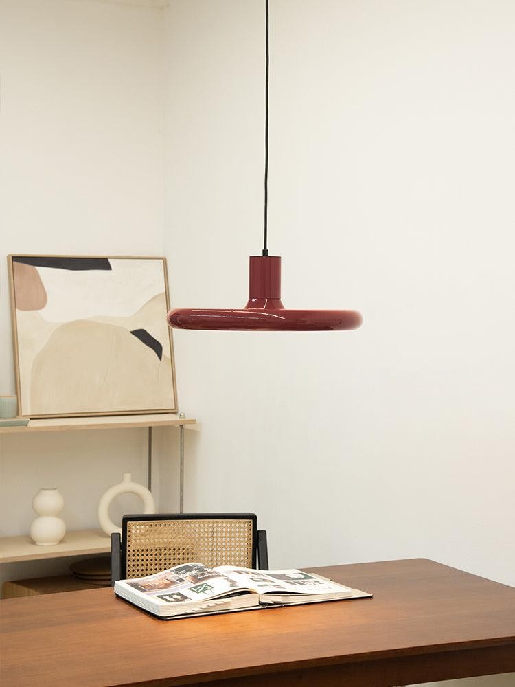 Vintage UFO Frisbee Pendant Lamp M341
