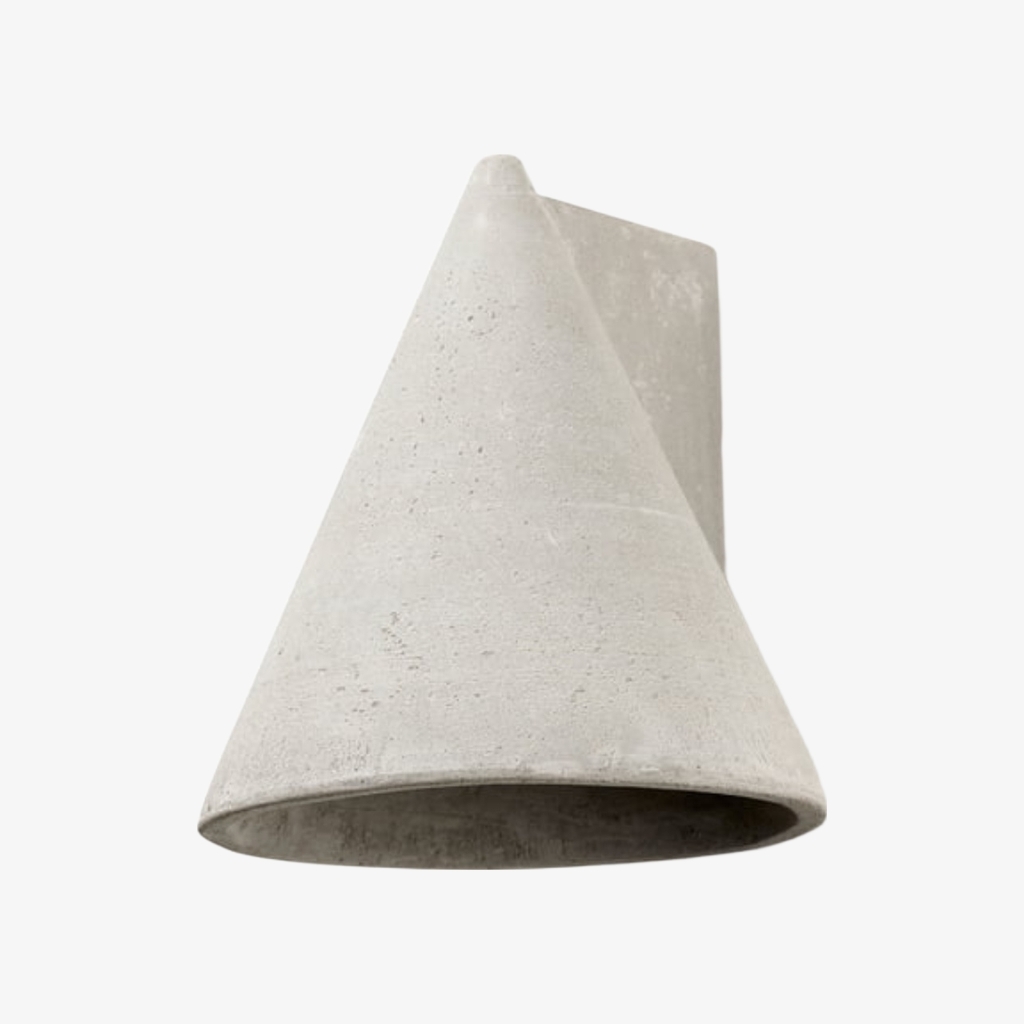 Concrellia Tapered Concrete Wall Lamp Modern - Bedroom Ambient Light T1128