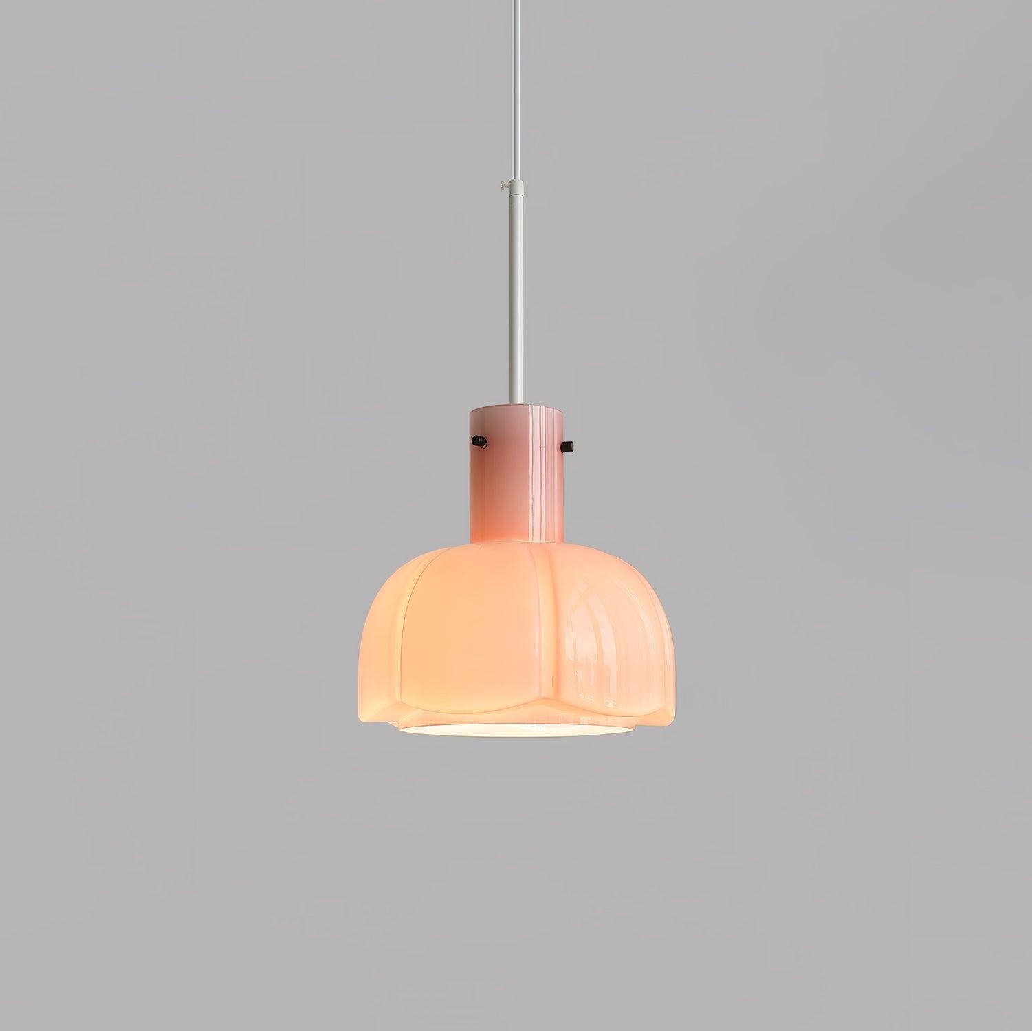 Medieval Style Glass Bud Pendant Lamp M352
