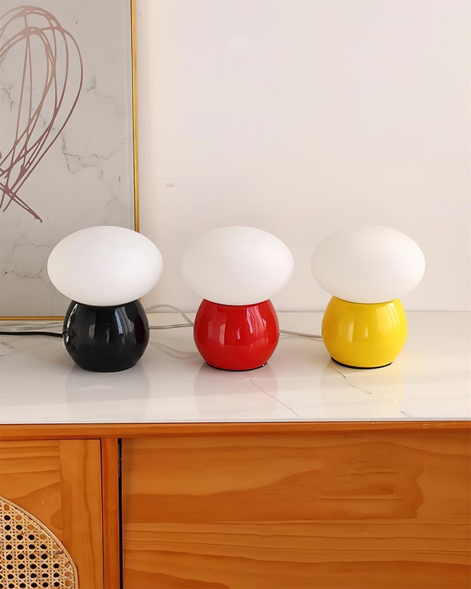 Modern Cream Style Mushroom Table Lamp M224