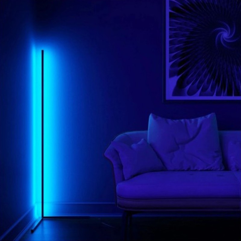 LED Corner Floor Lamp for Living Room