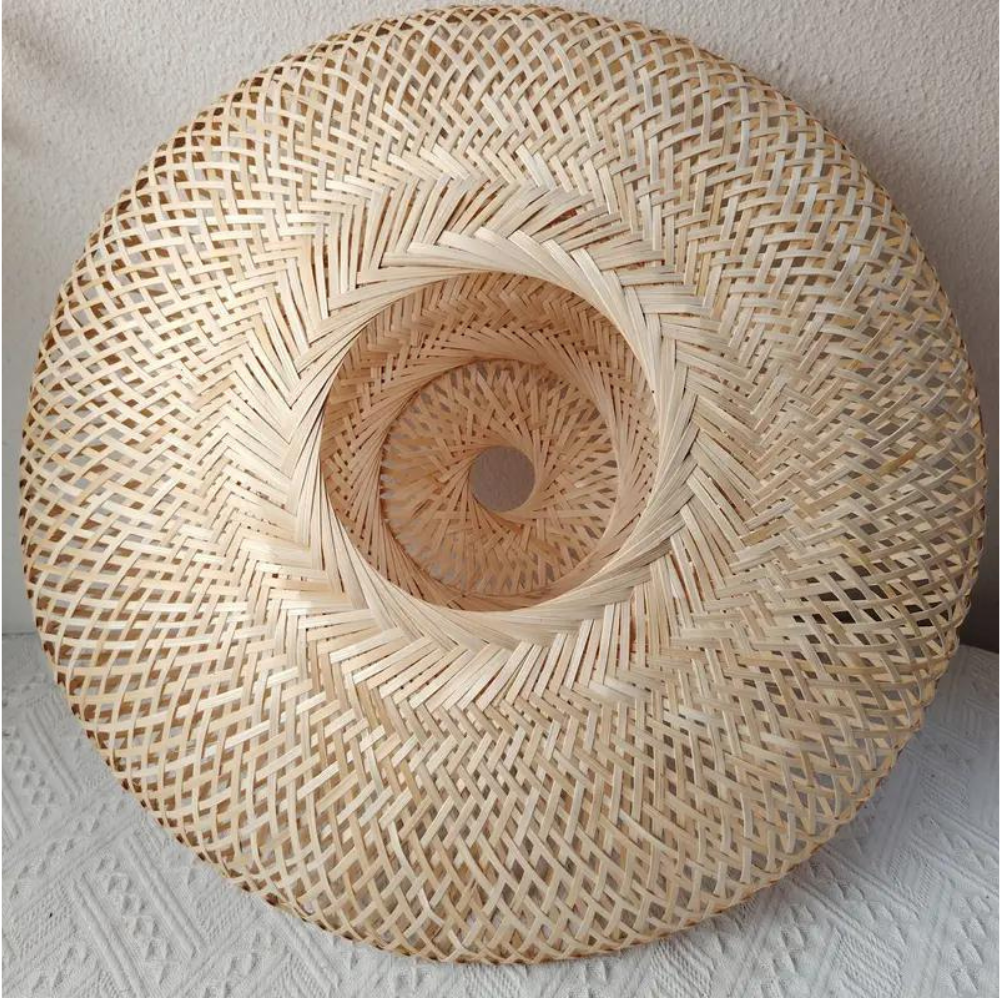 Treasure of the Dawn Bamboo Rattan Pendant Light T2123