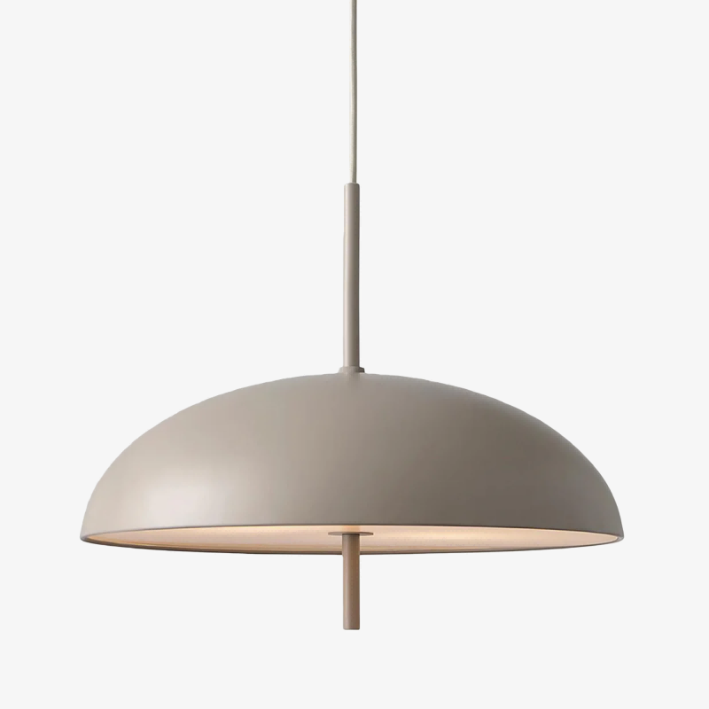 Aurelia Pendant Lamp - Sculptural Metal Frame with Sleek Shade for Dining and Entry T770