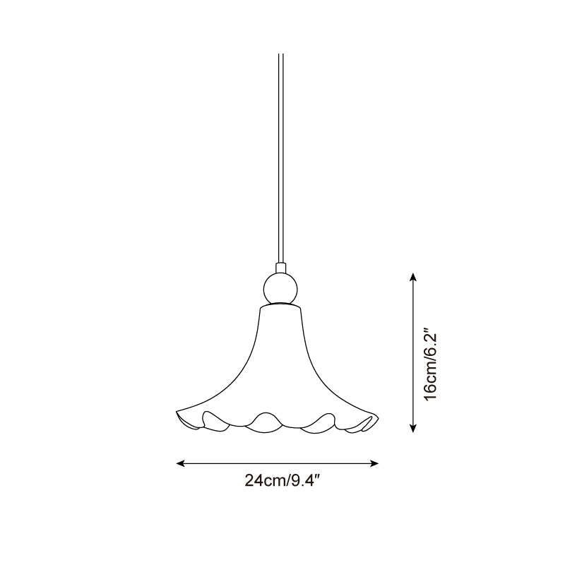 Florin Ripple Pendant Lamp T1370