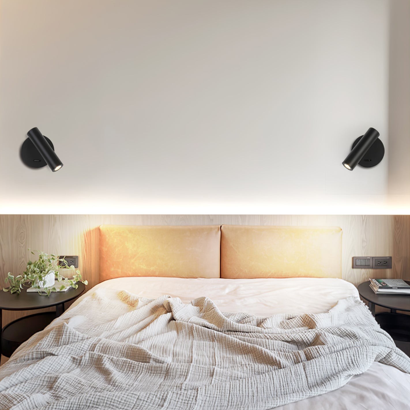 Simple Minimalist Reading LED Wall Lamp For Bedroom M329