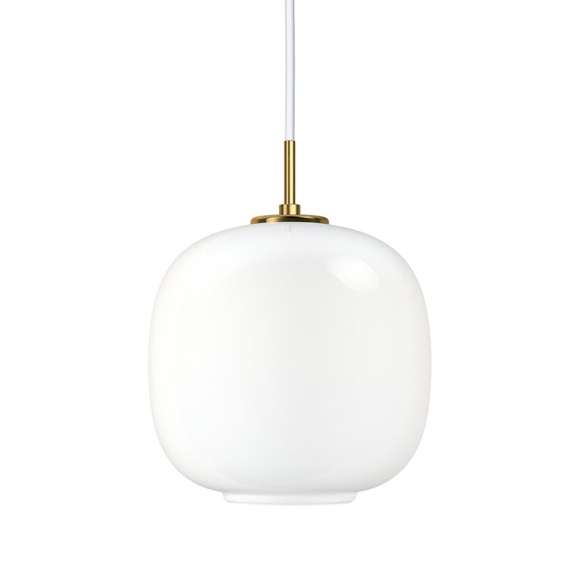 Classic Opal Glass Orb Pendant Lamp