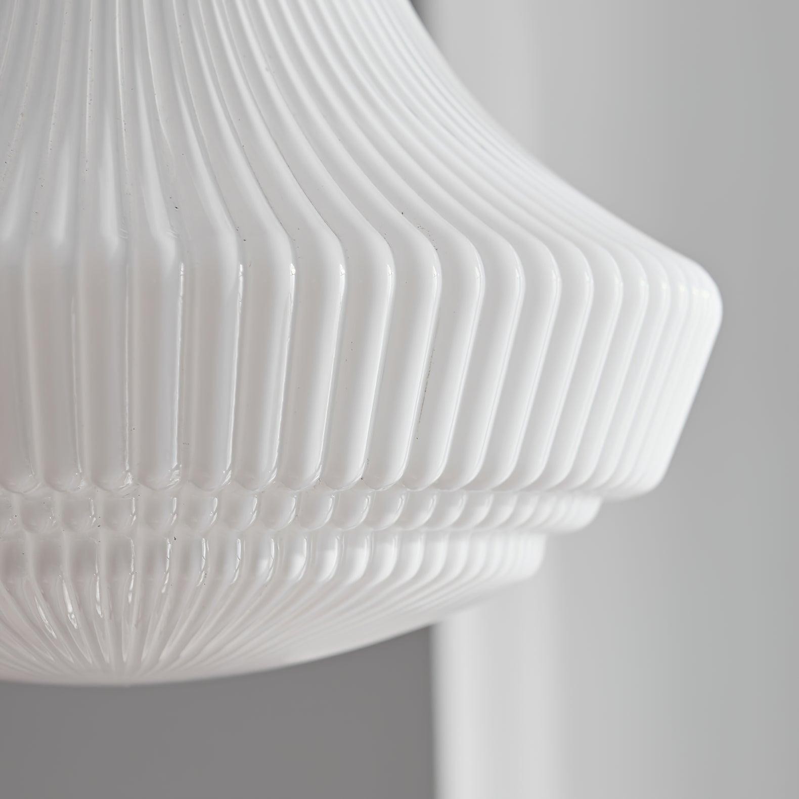 Classical Brass Alabaster Glass Pendant Lamp M318