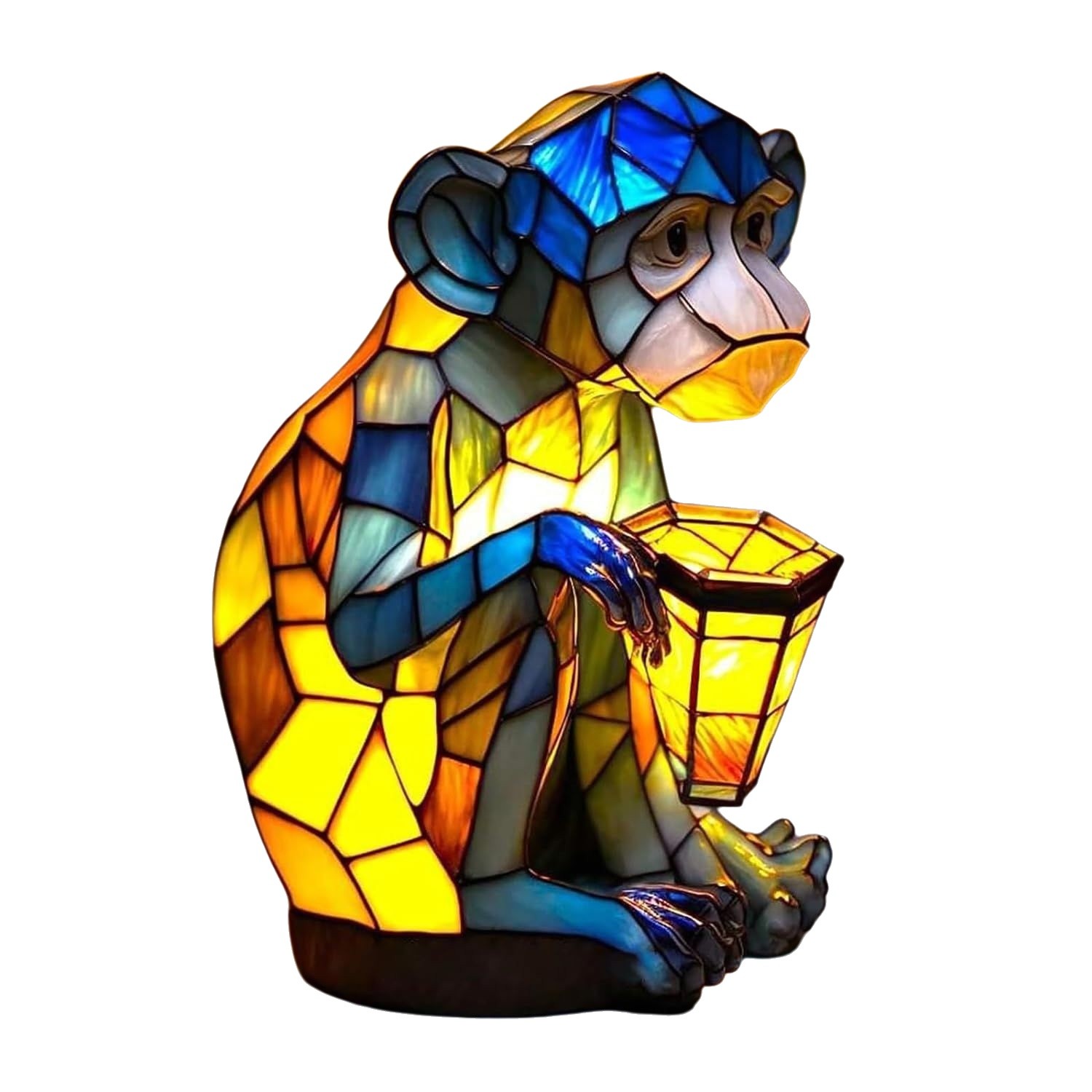 Magical Animal Statue Resin Table Lamp M537