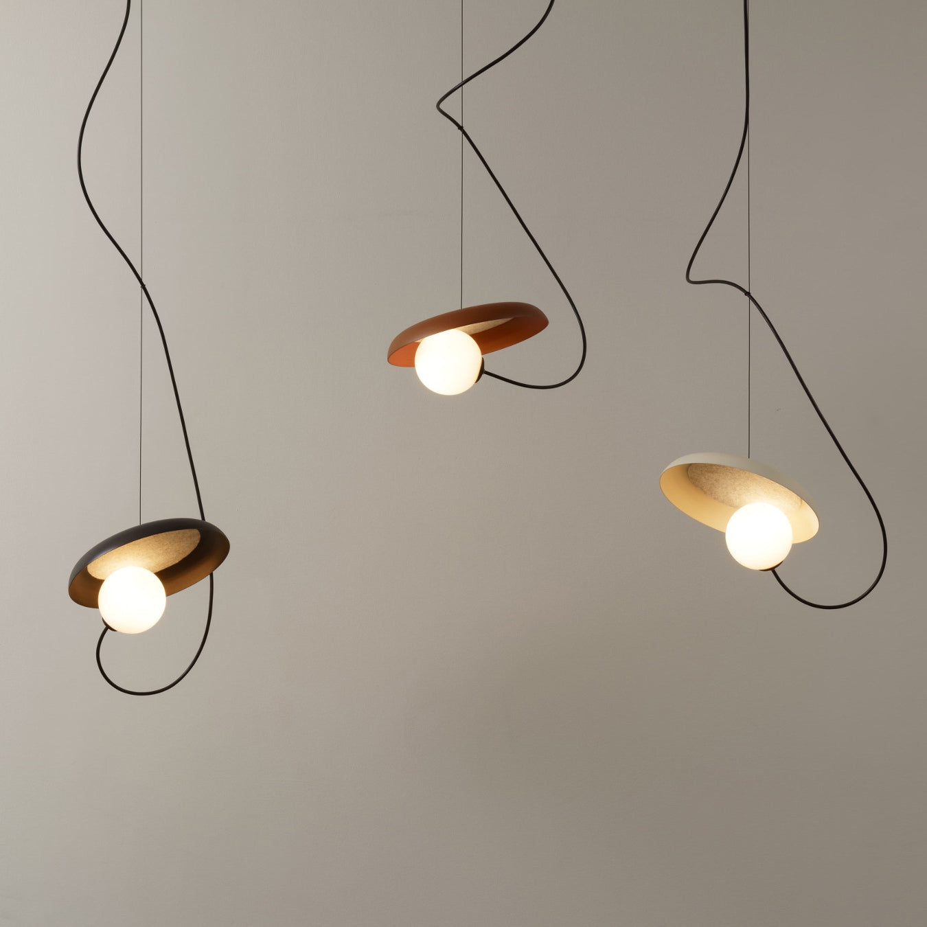 Acoustic Disc Pendant Lamp T1672
