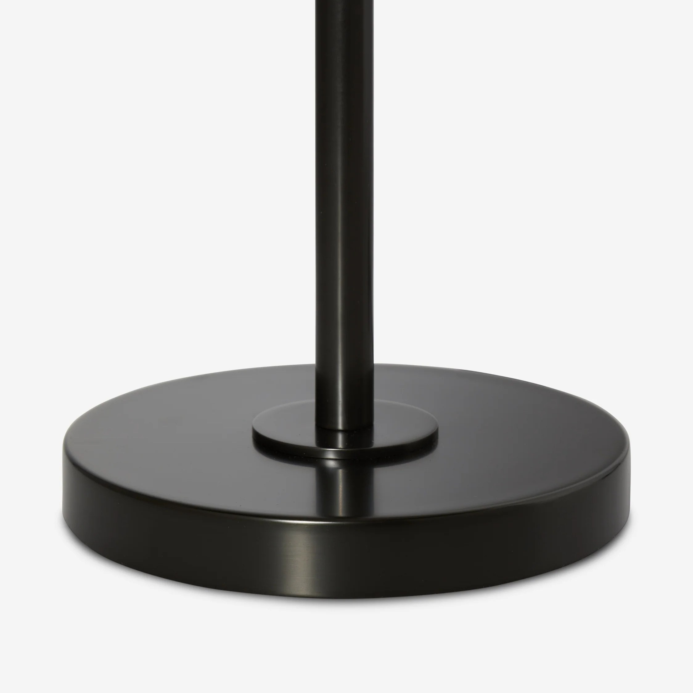 Ruffmeto Transitional Slim Table Lamp - Sculptural Shade Lighting for Living Room or Bedroom T672