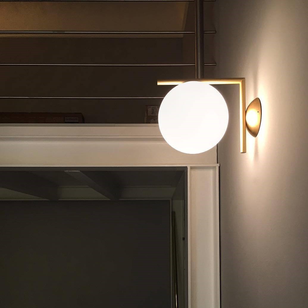 Iscalia Wall/Ceiling Light – Globe Design for Living Room