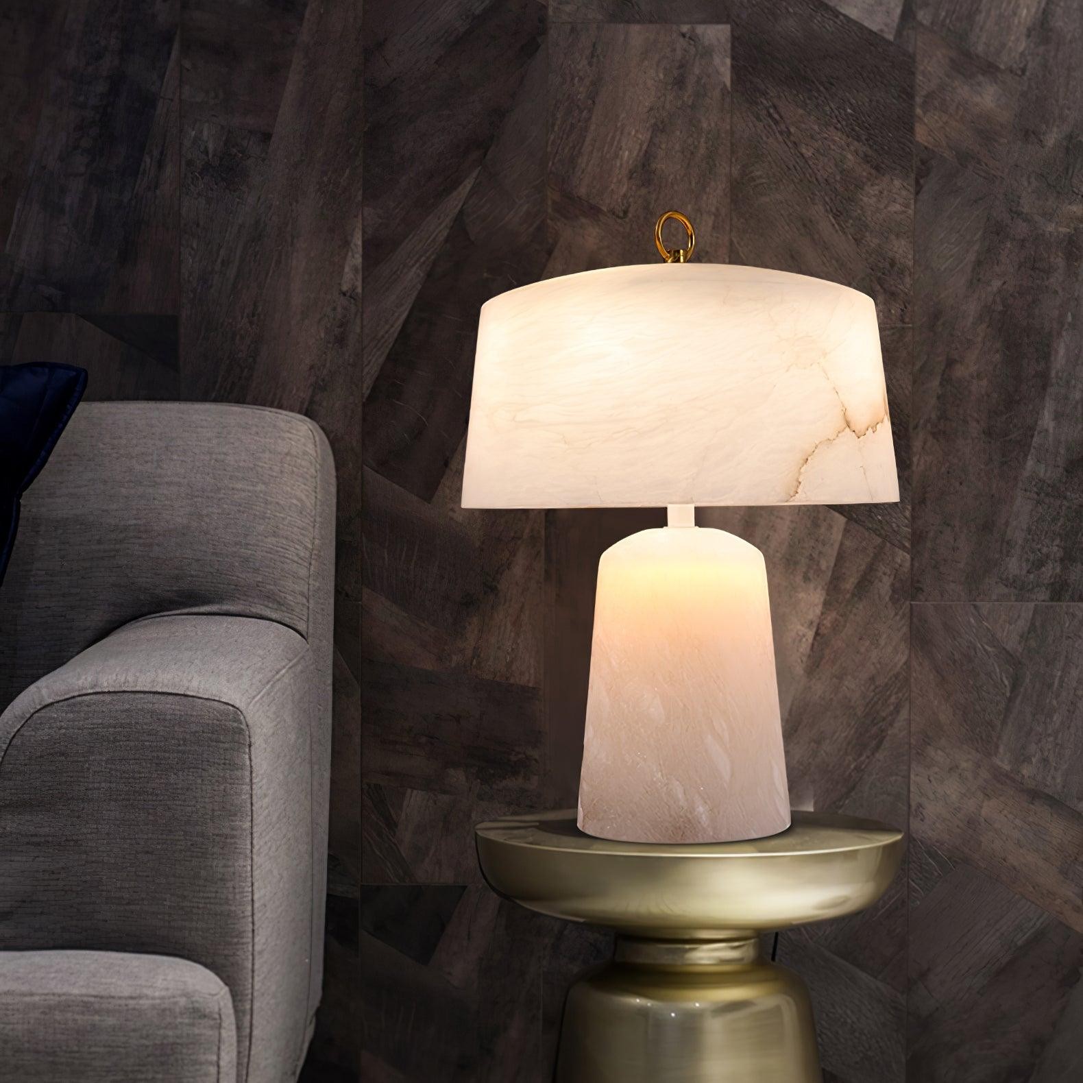 Light Luxury Style Marble Stone Table Lamp M481
