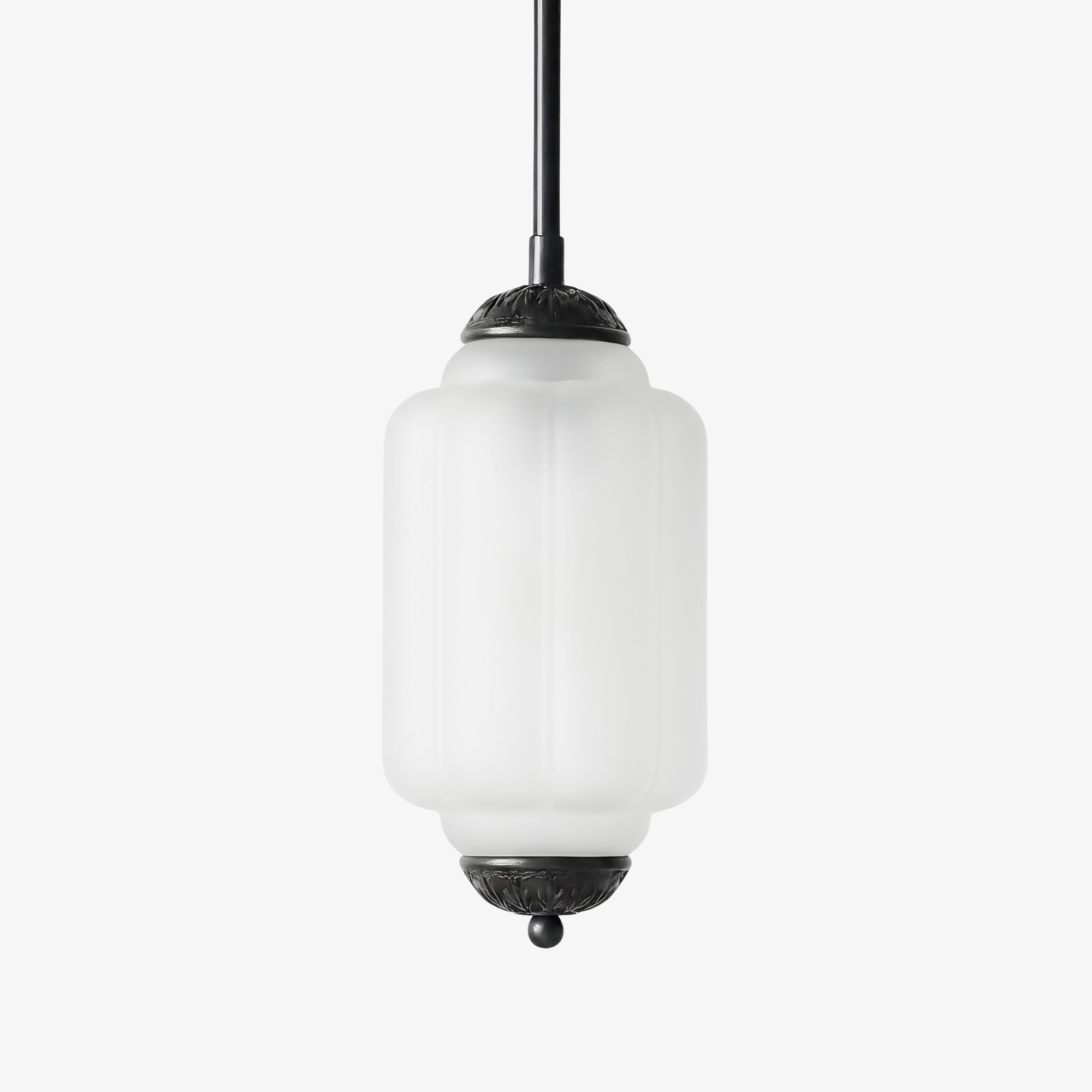 Eloise Vintage Glass Pendant Light - Elegant Pendant Lamp for Living Room G23
