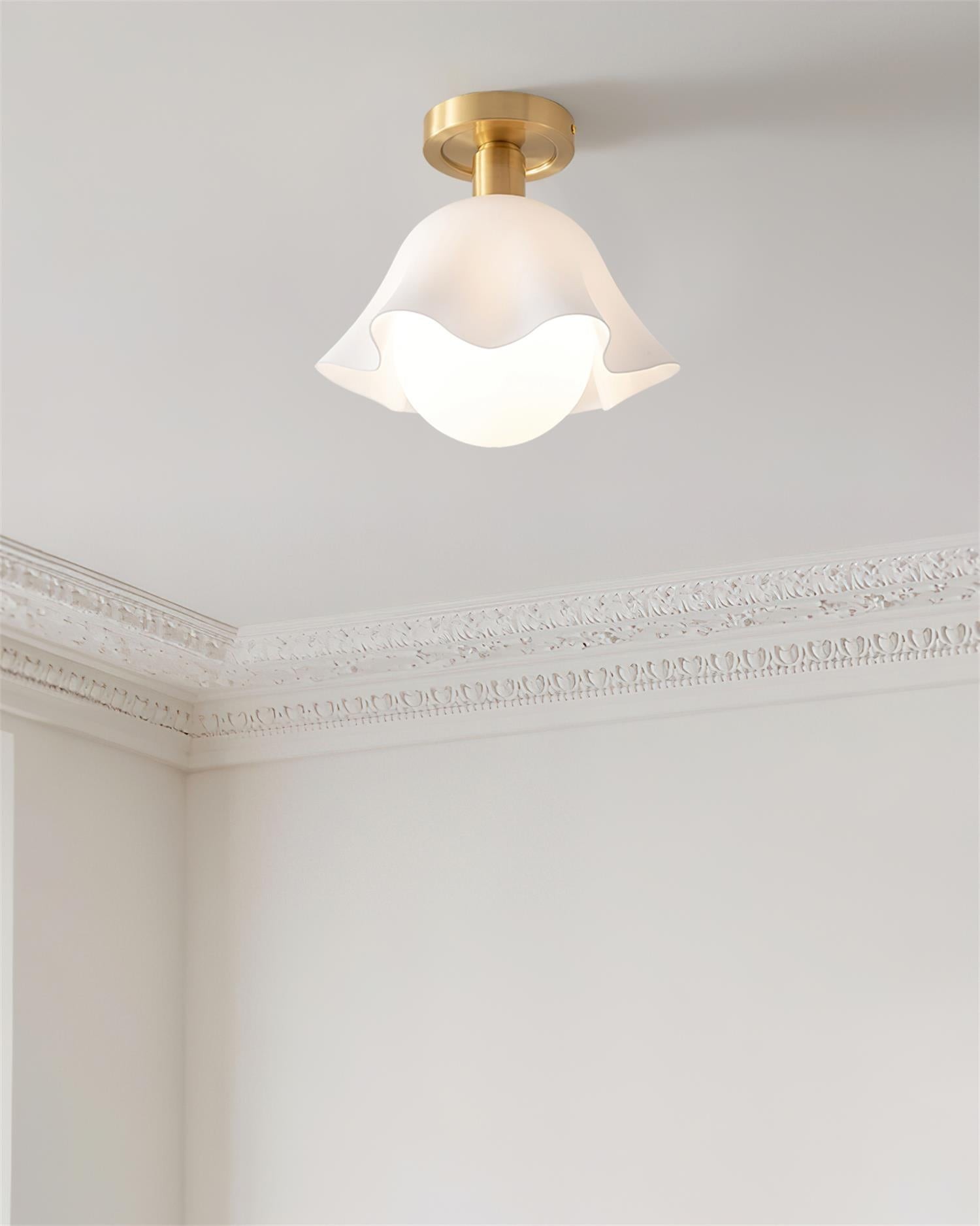 French Flower Ceiling Light P061