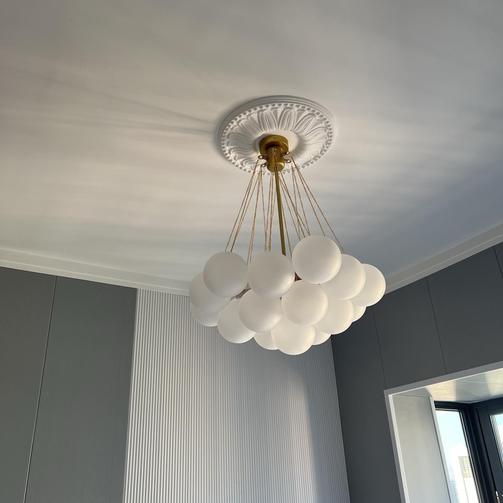 Cloud Orb Chandelier