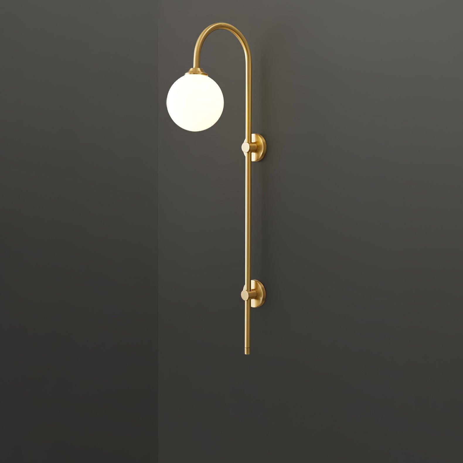 Globe Brass Wall Sconce M451