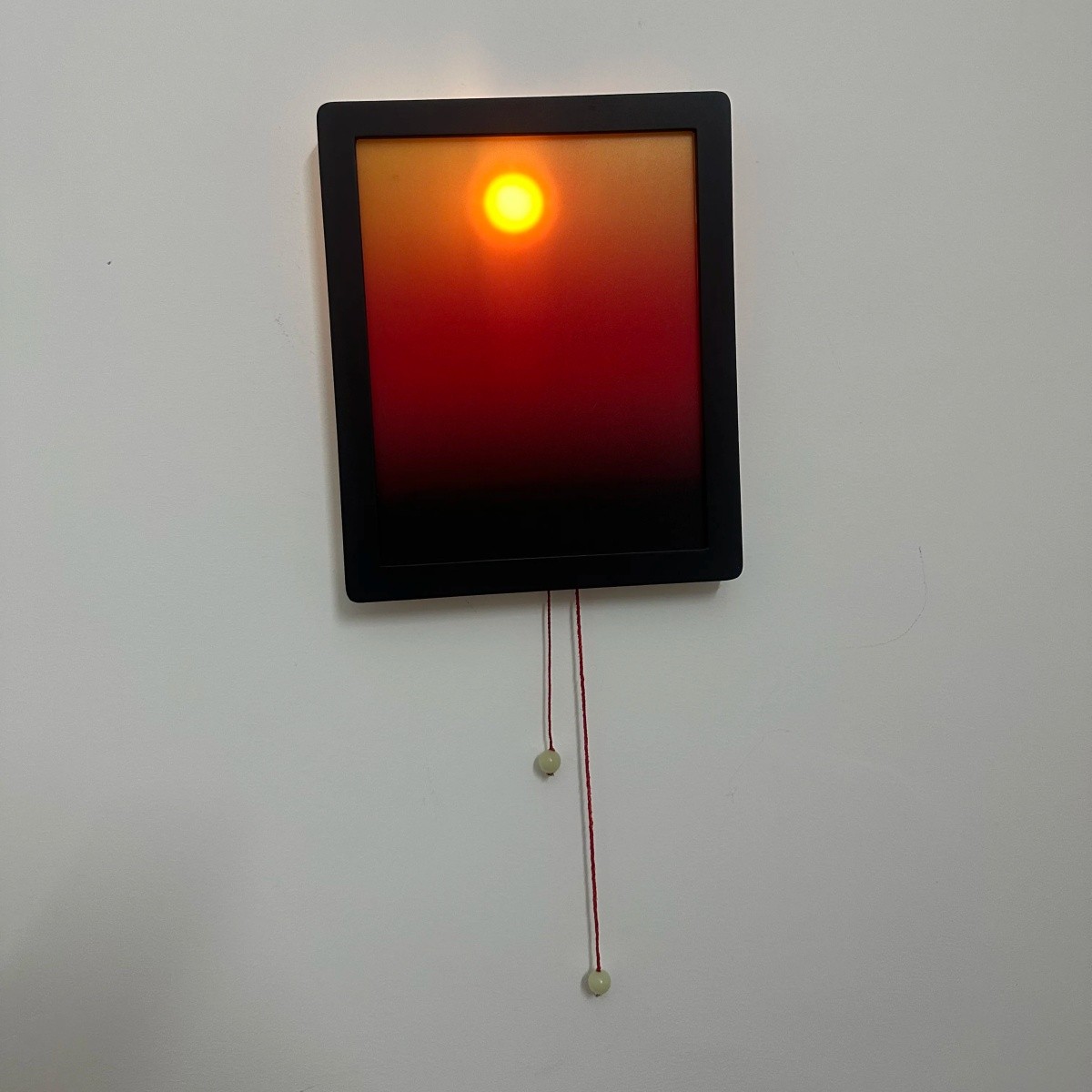 Afterglow Sunset Pull Cord Wall Lamp - Ambient Light for Bedroom Decor S253