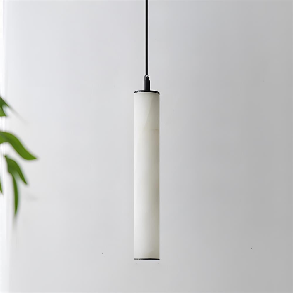 Calder Alabaster Tube Pendant Lamp T1571