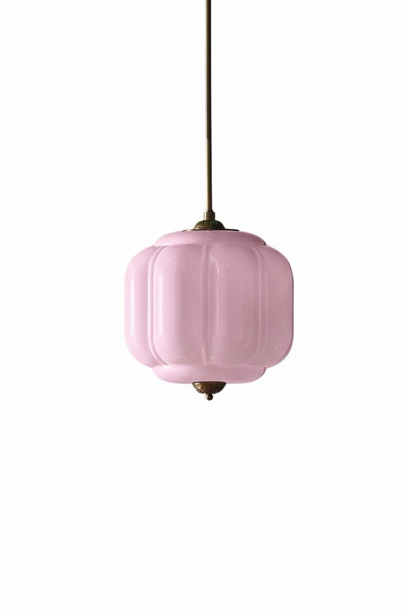 Eloise Elegant Glass Hanging Lamp - Retro Style for Breakfast Nooks T289