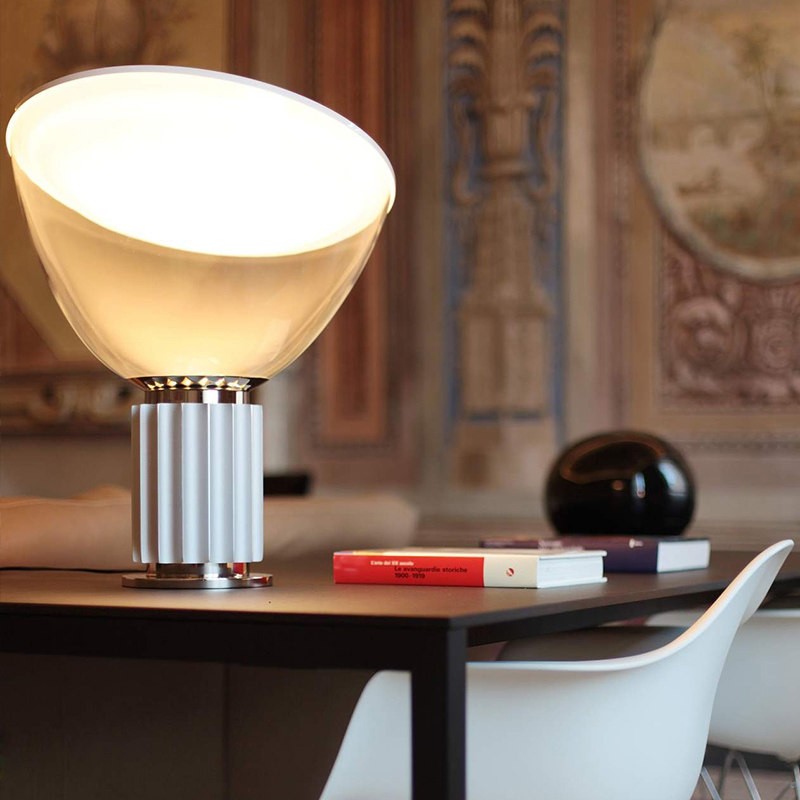 Bowlum Table Lamp - Designer Glass Table Lamp for Bedroom