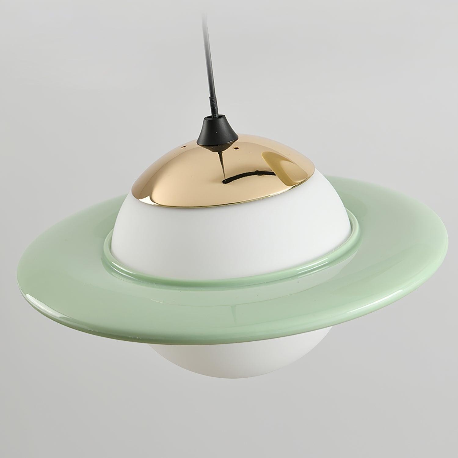 Romantic Saturn Planet Pendant Lamp for Bedroom M415