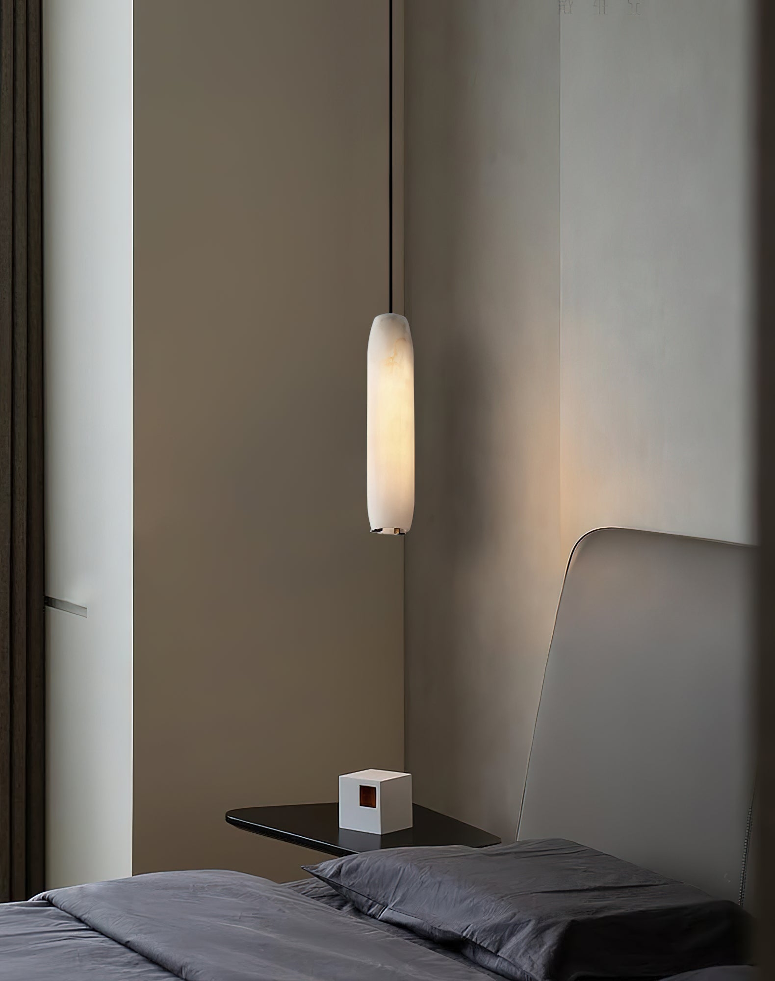 Alabaster Flute Pendant Light T1660