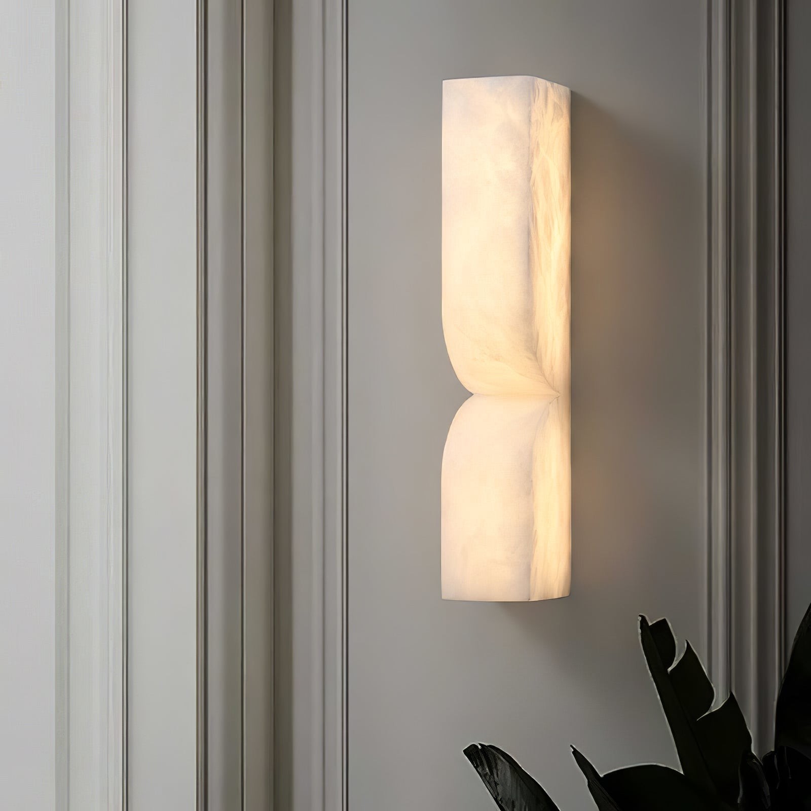 Albesque Vintage Elegant Alabaster Wall Lamp S173