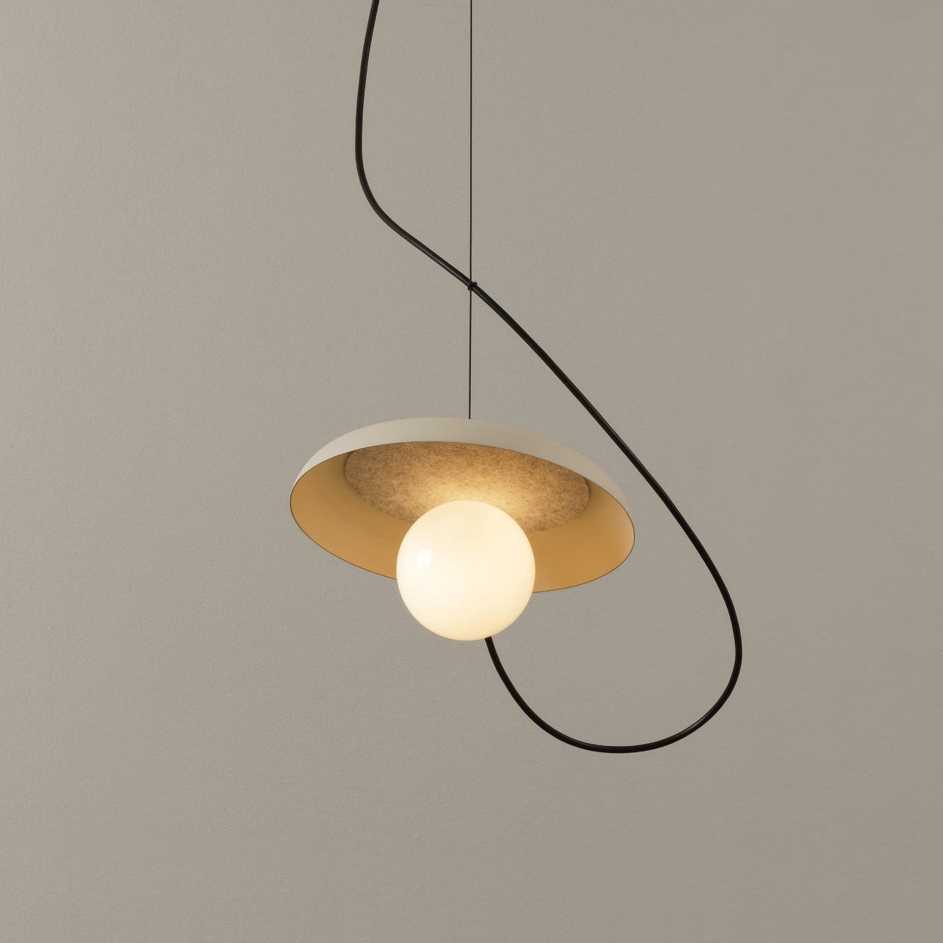 Acoustic Disc Pendant Lamp T1672