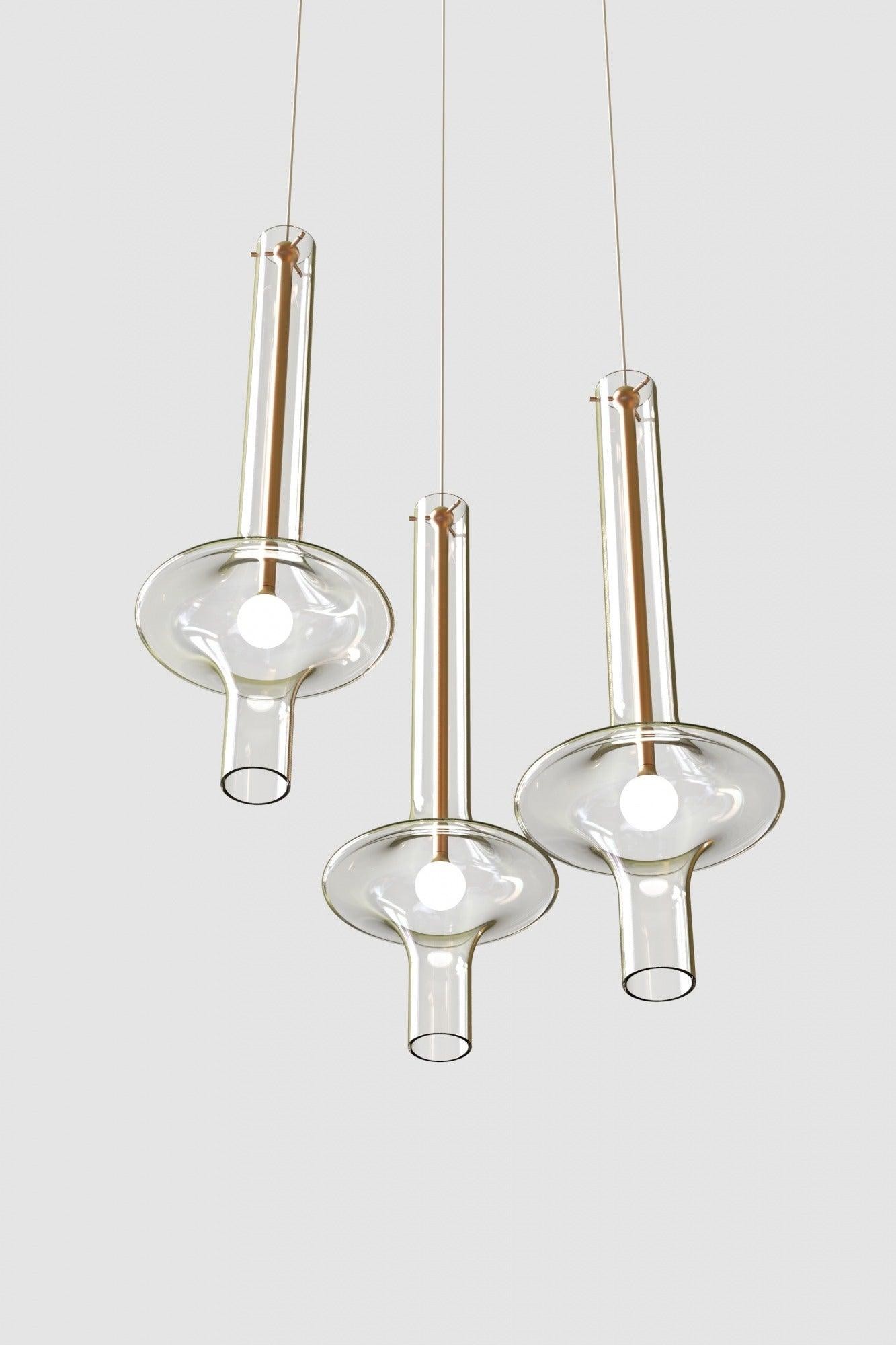 Modern Creative Glass Tube Pendant Lamp M02