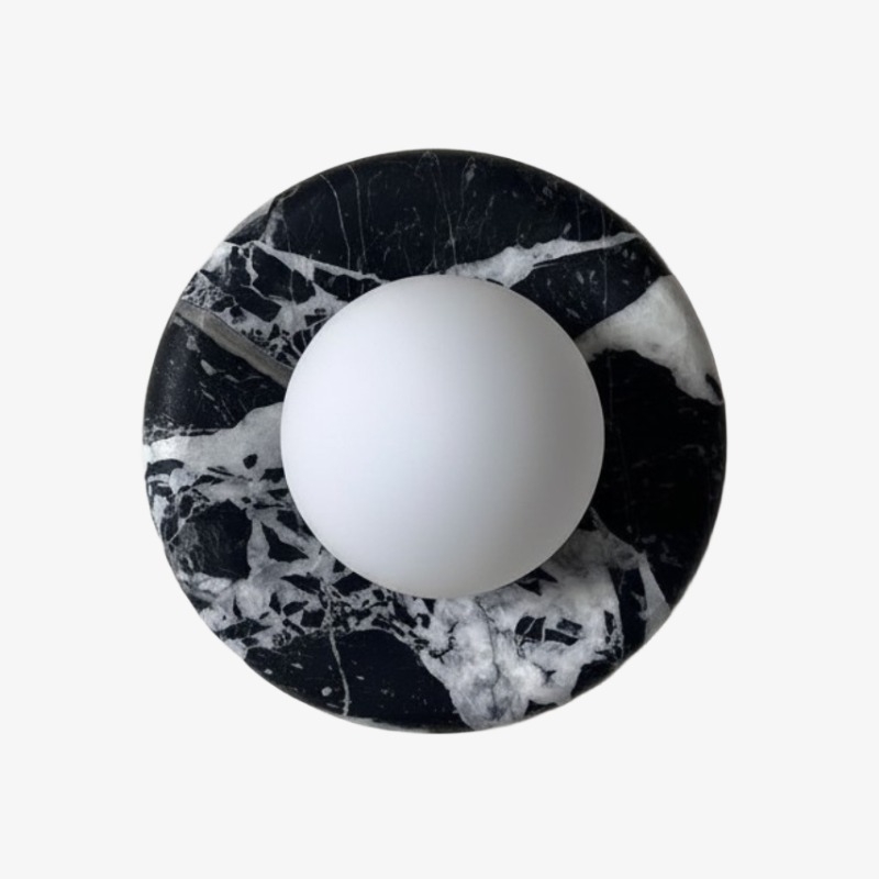 Oria Jade and Alabaster Wall Lamp - Elegant Interior Lighting T1199