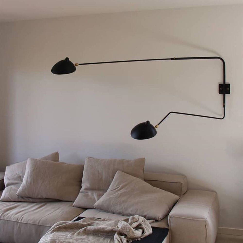 Arclume Modern Wall Light - Modern Adjustable Sconce for Living Room