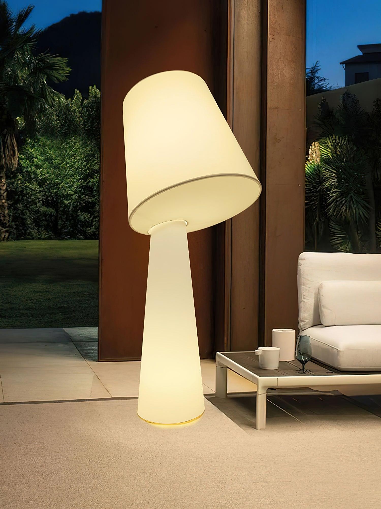 Column Fabric Floor Lamp Suitable For Living Room M561