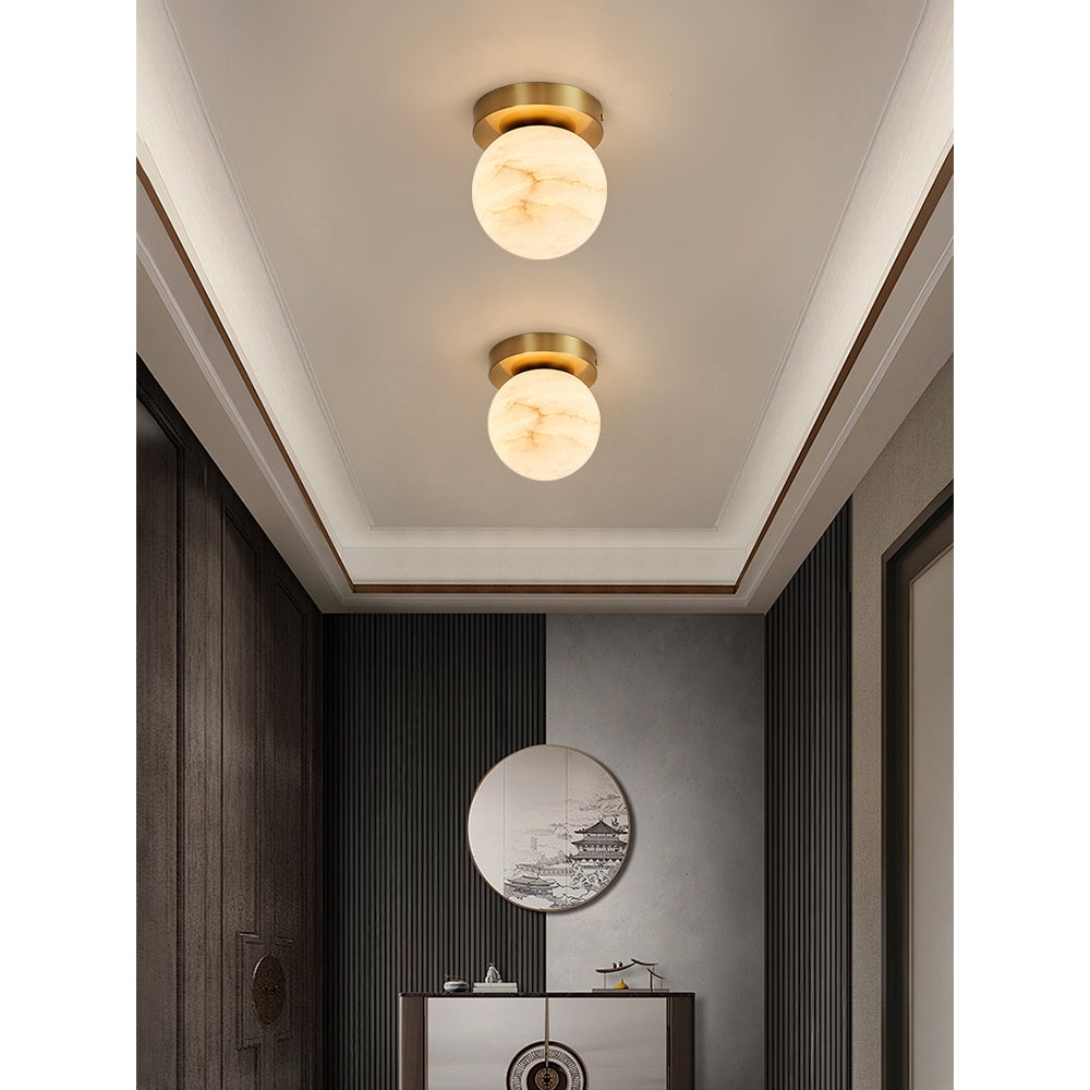 Melange Alabaster Ceiling Light T1720