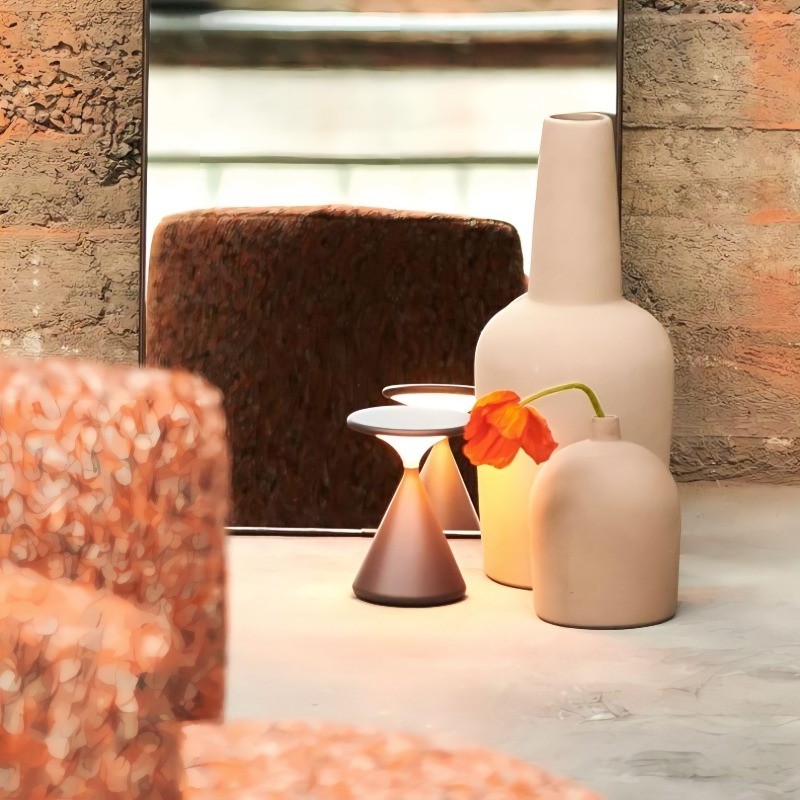 Salt & Pepper Portable Table Lamp - Minimalist LED Design for Bedroom S30
