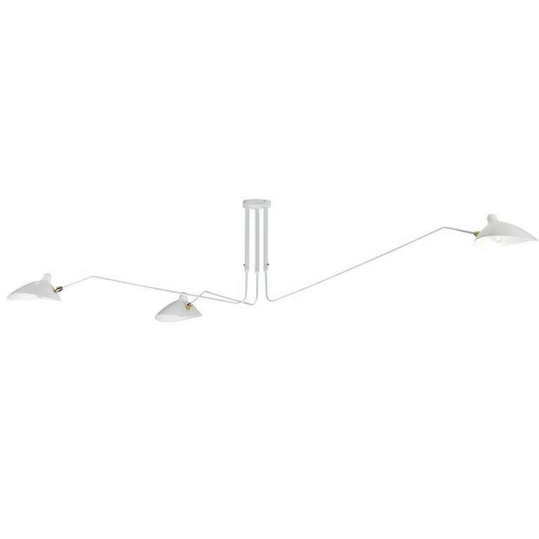 Arclume Arc Ceiling Lamp - Mid Century Multi Arm Light for Living Room