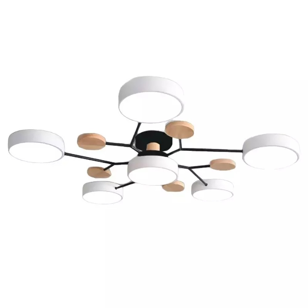 Nordic Branched Disc Metal Ceiling Lamp S117