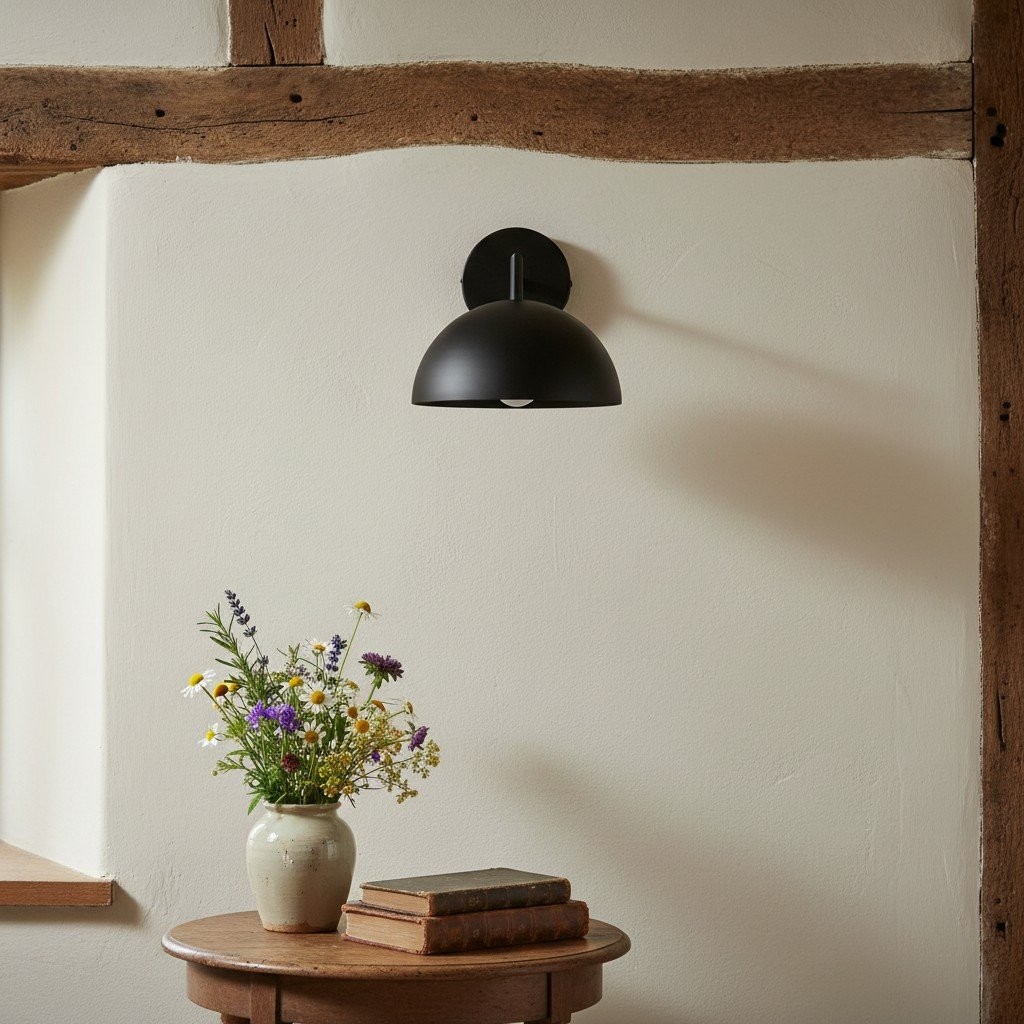 Metio Dome Minimalist Dome Sconce - Stylish Colorful Wall Light T377