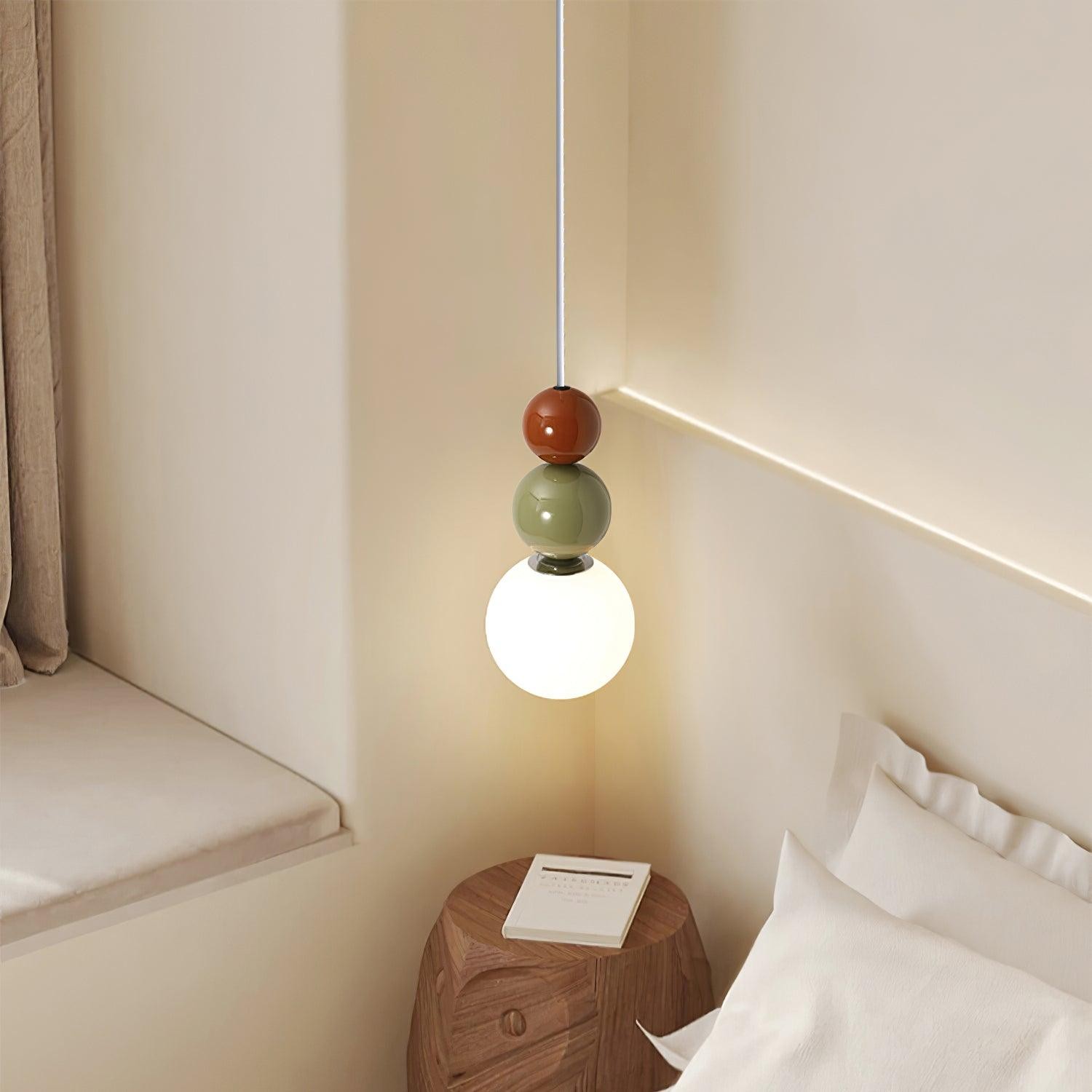 Nordic Cream Modern Simple Dot Pendant Lamp M285