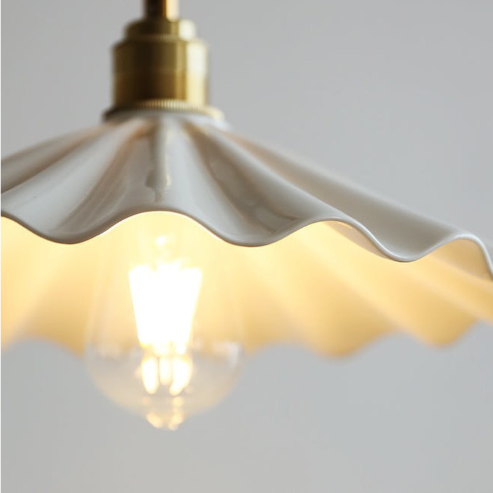 The Ceramic Flute Pendant Light T2098