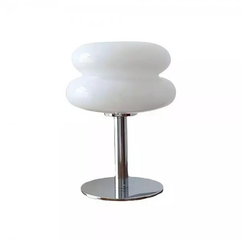 Bauhaus Lollipop Ripple Glass Table Lamp S27