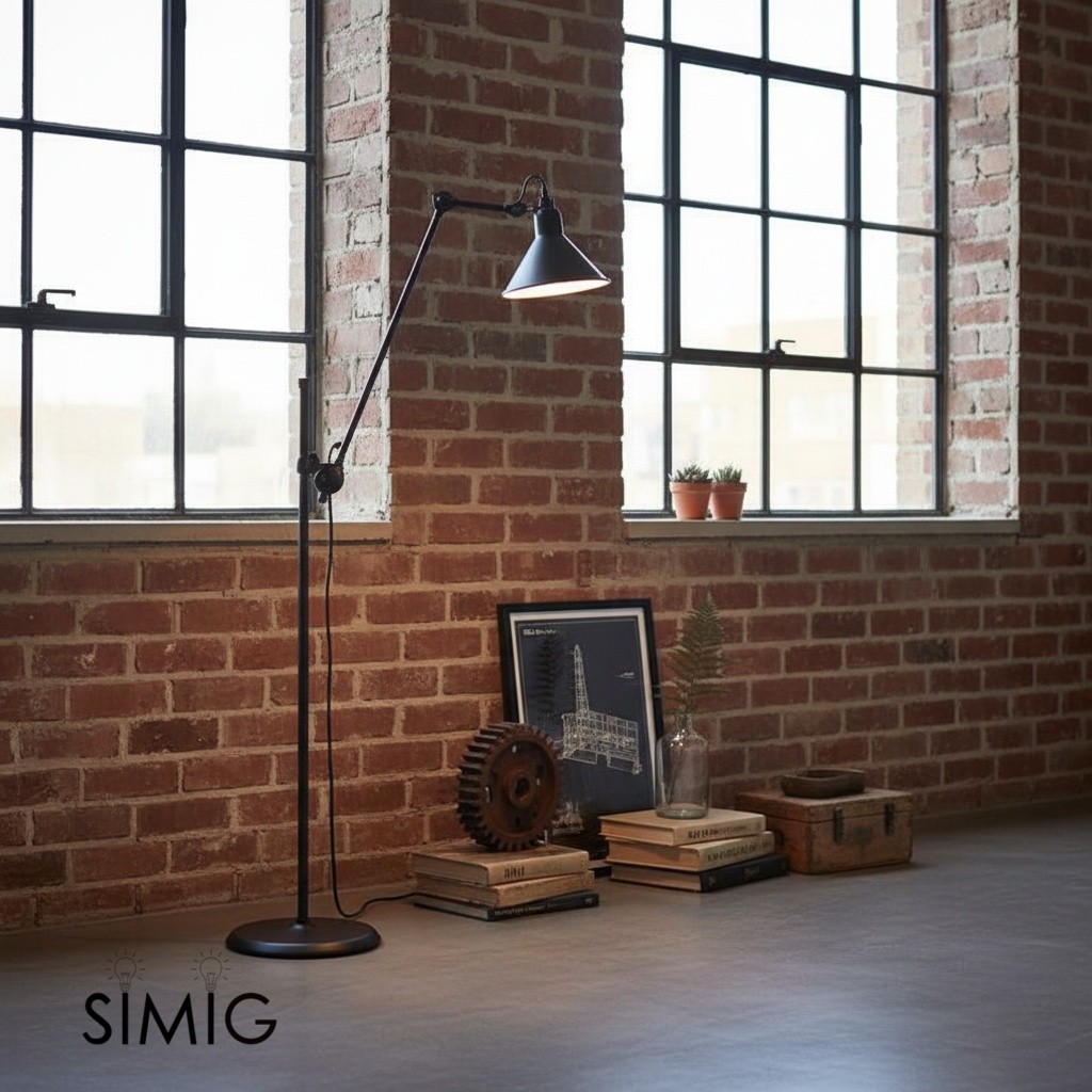 Nordic Rotatable Swing Arm Floor Lamp S113